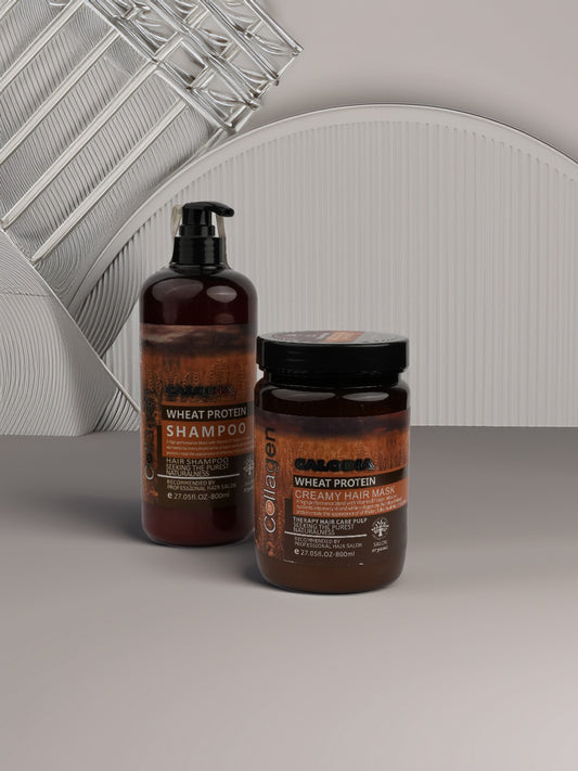 Calodia Wheat Protein Sulphate Free Shampoo 800ml (ITALY)